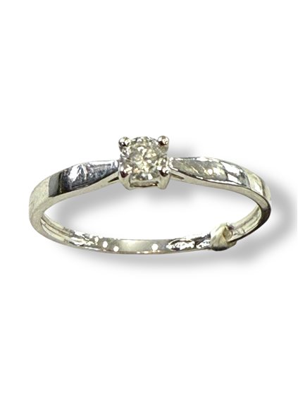 Anillo Demetra Mujer ESSENTIAL in Oro blanco Diamante 0.15 Ct 010.F.015.W - 010.F.015.W